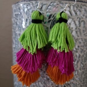 Viva Fiesta tassle earrings